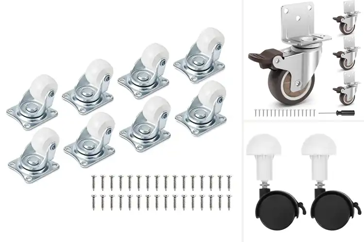 Detailed view of Best 360 Degree Swivel Casters For Dog Crates