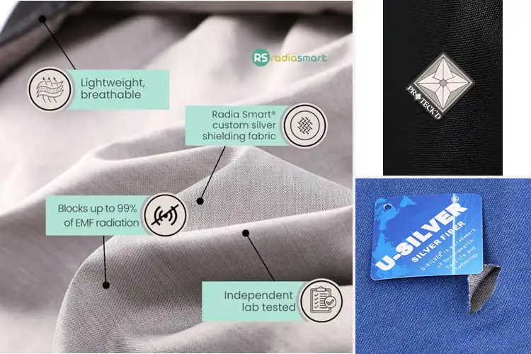 Detailed view of Best Anti-Radiation Hoodies