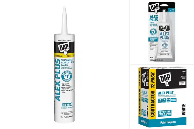 Detailed view of Best Baseboard Caulks