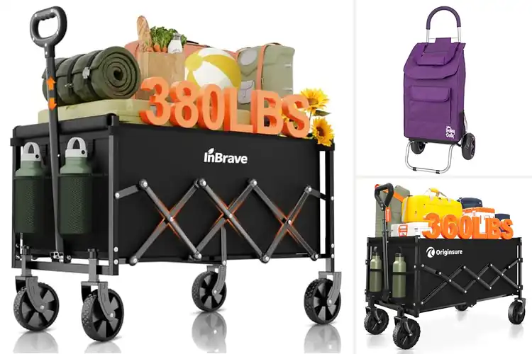 Detailed view of Best Beach Shopping Trolleys