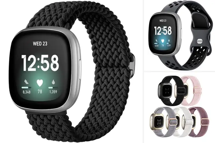 Detailed view of Best Comfortable Straps For Fitbit Sense