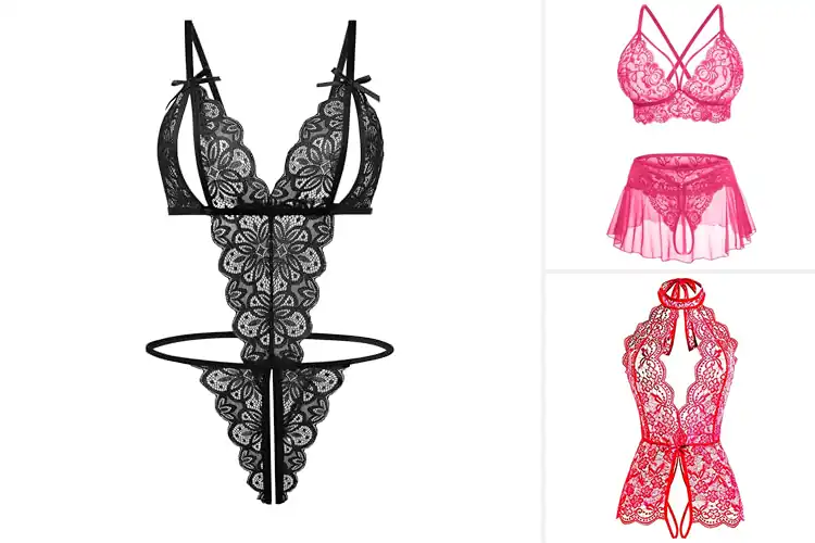 Detailed view of Best Crotchless Lingerie For Couples