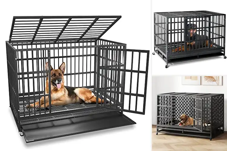 Detailed view of Best Dog Crates For Anxiety Dogs