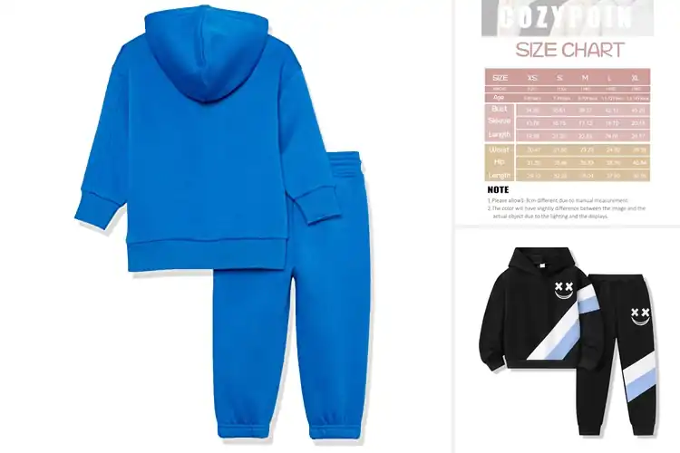 Detailed view of Best Easy Care Kids Sweats Sets: 10 Soft & Durable Picks