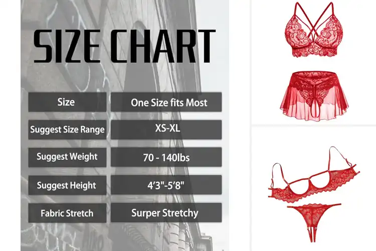 Detailed view of Best Exotic Lingerie Sets For Women