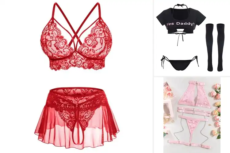 Detailed view of Best Exotic Lingerie Sets