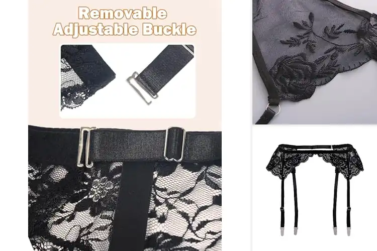 Detailed view of Best Garter Belt Sets For Women