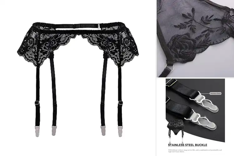 Detailed view of Best Garter Belt Sets
