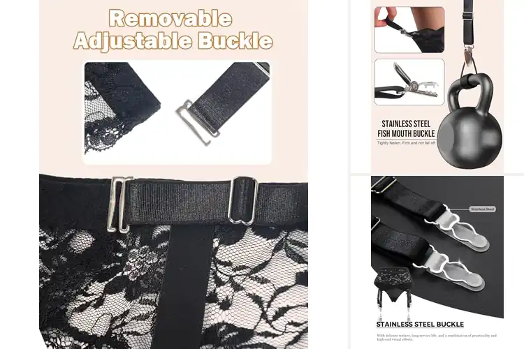 Detailed view of Best Garter Belts