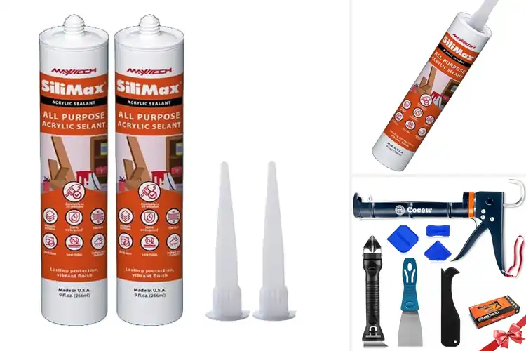 Detailed view of Best Home Improvement Caulks