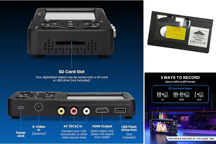 Detailed view of Best Home Video Tape Converter