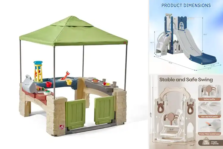 Detailed view of Best Indoor Outdoor Play Equipment For Toddlers
