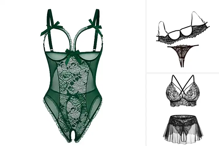Detailed view of Best Lace Lingerie Sets For Women