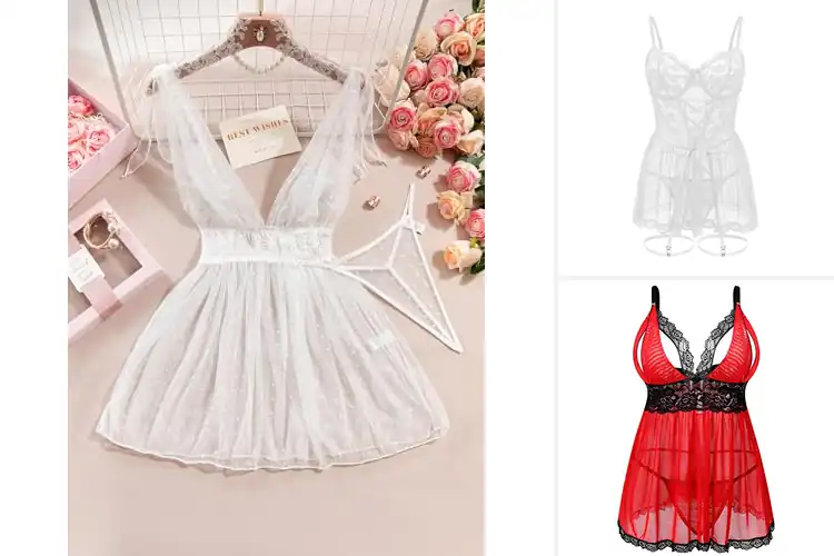 Detailed view of Best Lingerie Chemise Sets: 8 Elegant & Comfortable Picks