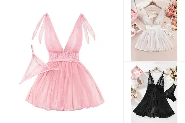 Detailed view of Best Mesh Chemise Lingerie: 8 Top Picks for Comfort & Style