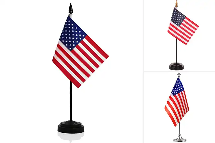 Detailed view of Best Mini American Desk Flags: Top 10 Picks for Your Space
