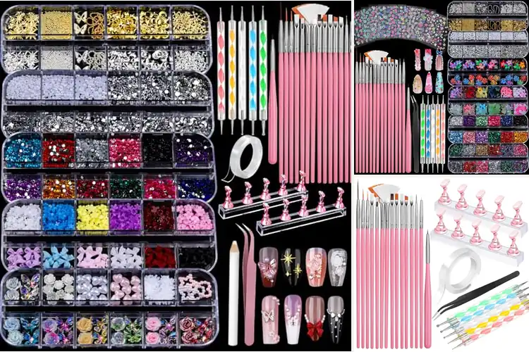 Detailed view of Best Nail Art Supplies Kit