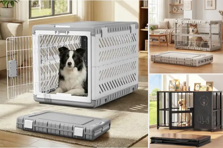 Detailed view of Best No Tool Assembly Dog Crate