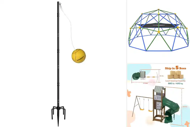 Detailed view of Best Outdoor Play Equipment