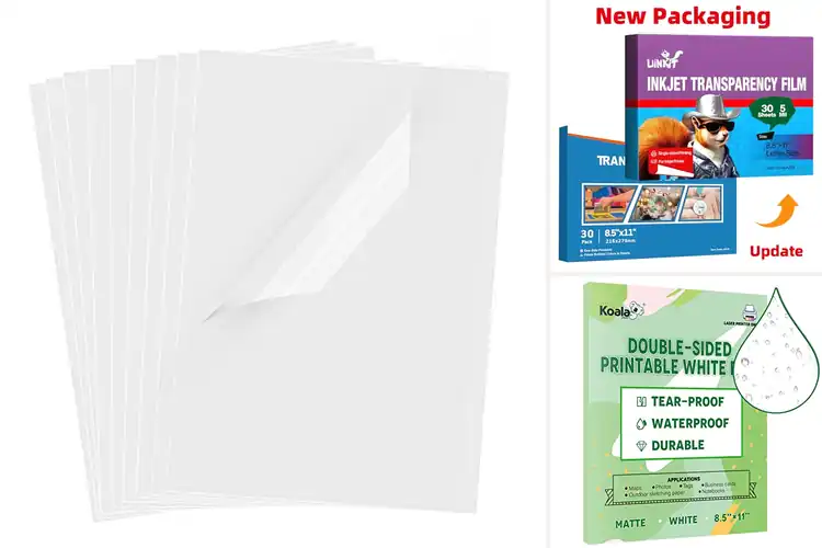 Detailed view of Best Printable Plastic Sheets