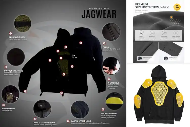 Detailed view of Best Protective Hoodies
