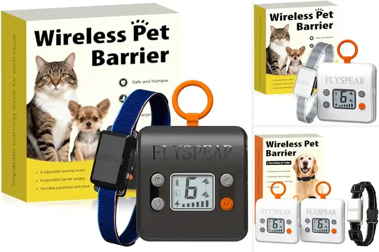 Detailed view of Best Rechargeable Pet Collar Barrier