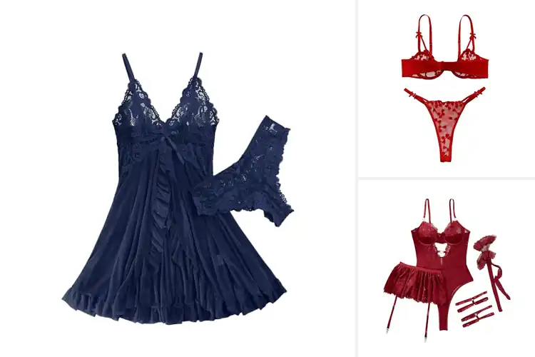 Detailed view of Best Romantic Lingerie Sets