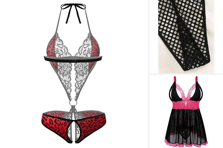 Detailed view of Best Sexy Lingerie For Nightwear