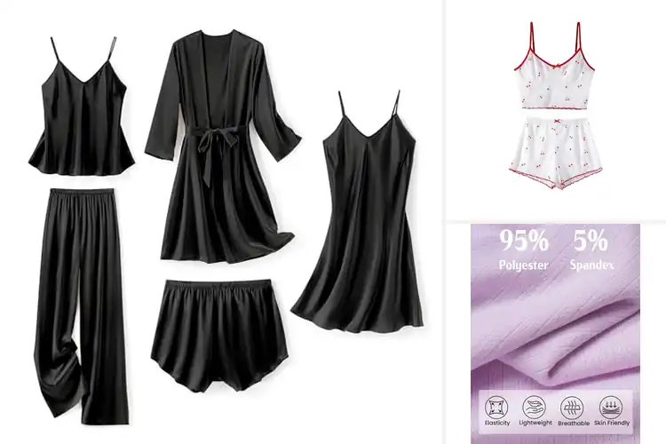 Detailed view of Best Sexy Pajamas Sets
