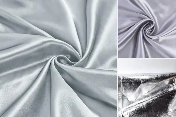 Detailed view of Best Silver Fabrics: Top 10 Picks for Elegant DIY Projects