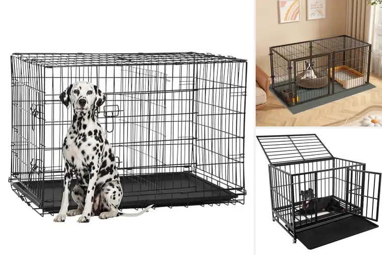 Detailed view of Best Spacious Large Dog Cages: Comfort & Safety for Your Pet