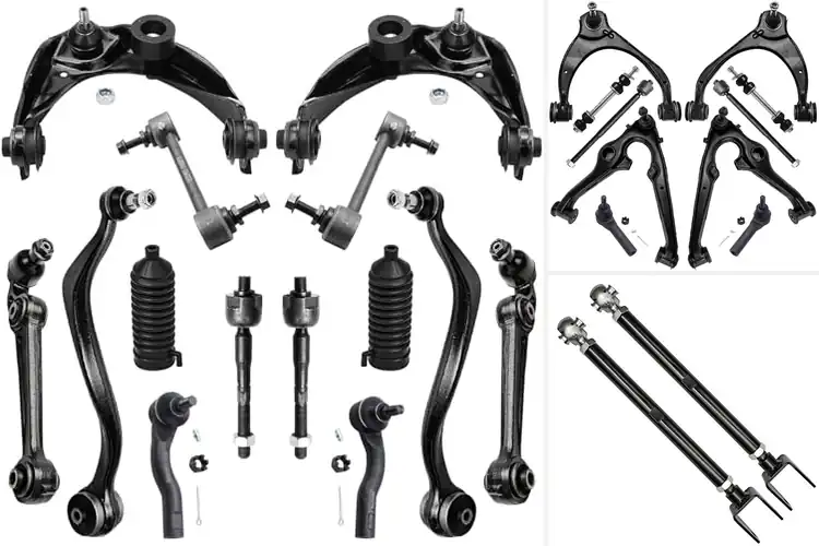 Detailed view of Best Suspension Components: Top Kits to Elevate Your Ride